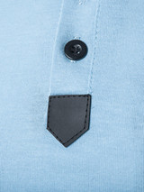 Casual Henley Collar Contrast Trim Fitted T-Shirt Casual Henley Collar Contrast Trim Fitted T-Shirt