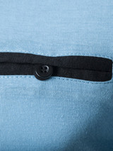 Casual Henley Collar Contrast Trim Fitted T-Shirt Casual Henley Collar Contrast Trim Fitted T-Shirt