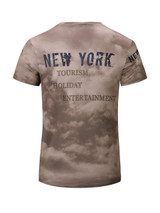 Casual V-Neck Printed T-Shirt