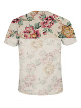 Casual Suitable Trendy Crew Neck Floral Printed T-Shirt