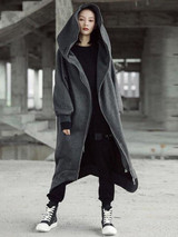 Fashion 2 Colors Long Sleeves Outwears Tops