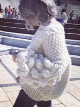 Hollow Knitting Cardigan Sweater Hollow Knitting Cardigan Sweater