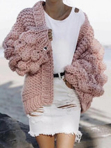Hollow Knitting Cardigan Sweater Hollow Knitting Cardigan Sweater