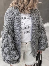 Hollow Knitting Cardigan Sweater Hollow Knitting Cardigan Sweater