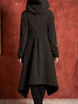 Fashion Solid Color Long Sleeves Outwears Tops