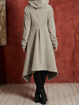 Fashion Solid Color Long Sleeves Outwears Tops