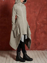 Fashion Solid Color Long Sleeves Outwears Tops