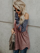Fashion Long Sleeves V-neck Sweater Tops