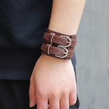 Double Belt Bracelet