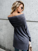 Ruffled Off-the-shoulder Blouses&Shirts Tops Ruffled Off-the-shoulder Blouses&Shirts Tops