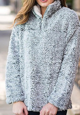 Grey Zipper Band Collar Long Sleeve Fashion Sweatshirt Grey Zipper Band Collar Long Sleeve Fashion Sweatshirt