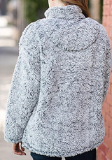 Grey Zipper Band Collar Long Sleeve Fashion Sweatshirt Grey Zipper Band Collar Long Sleeve Fashion Sweatshirt