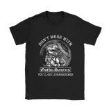 DON'T MESS WITH GOTHICSAURUS SHIRTS