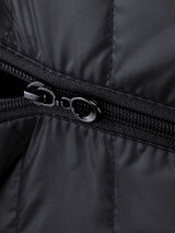 Casual Basic Hooded Pocket Quilted Plain Padded Coat