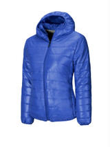Casual Basic Hooded Pocket Quilted Plain Padded Coat