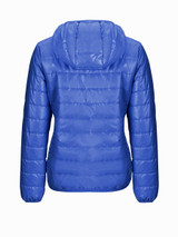 Casual Basic Hooded Pocket Quilted Plain Padded Coat