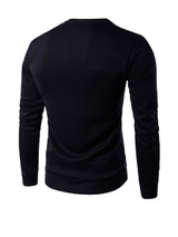 Casual Attractive Round Neck Flower Printed Men Sweatshirt