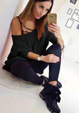 Casual Dark Grey Plain Boat Neck Long Sleeve Casual Mini Dress