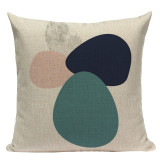 Decorative Geometric and Animal Print Accent Pillow Cover