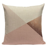 Decorative Geometric and Animal Print Accent Pillow Cover