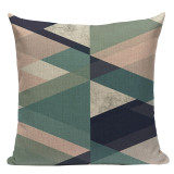 Decorative Geometric and Animal Print Accent Pillow Cover