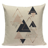 Decorative Geometric and Animal Print Accent Pillow Cover