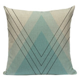 Decorative Geometric and Animal Print Accent Pillow Cover