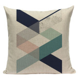 Decorative Geometric and Animal Print Accent Pillow Cover