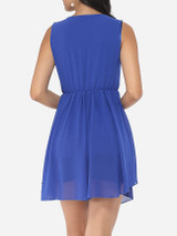 Casual Plain Charming Spaghetti Strap Skater-dress