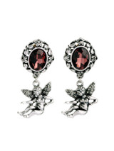 Casual Angel Pendant Crystal Vintage Earring
