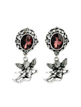 Casual Angel Pendant Crystal Vintage Earring