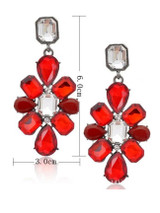 Casual Pair Of Faux Crystal Earring