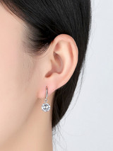 Casual Pair Of Alloy Rhinestone Drop Earring
