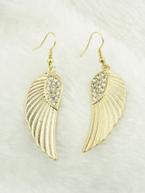 Casual Pair Of Vintage Wing Earring