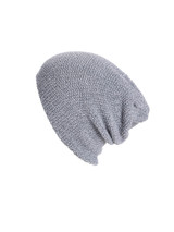 Casual Winter Knit Plain Beanie Hat