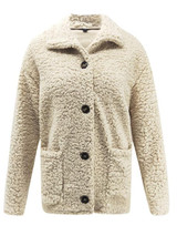 New Khaki Buttons Pockets Turndown Collar Long Sleeve Streetwear Outerwear