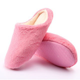 Casual Unisex Warm Winter Pure Color Soft Indoor Slipper Flat Home Shoes