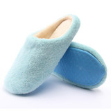 Casual Unisex Warm Winter Pure Color Soft Indoor Slipper Flat Home Shoes
