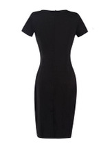 Casual Round Neck Floral Cotton Bodycon Dress