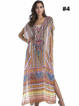 Floral Printed Loose Maxi Dress