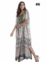 Floral Printed Loose Maxi Dress