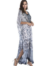 Floral Printed Loose Maxi Dress