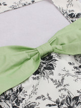 Casual Captivating Halter Bowknot Color Block Floral Skater Dress