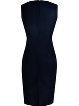 Casual Elegant Round Neck  Slit  Floral Printed  Bodycon Dress