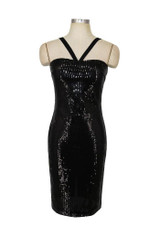 New Black Sequin Off Shoulder Backless Halter Neck Bodycon Party Mini Dress New Black Sequin Off Shoulder Backless Halter Neck Bodycon Party Mini Dress