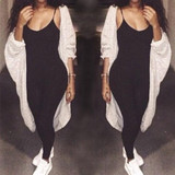 Black Spaghetti Strap Bodycon Club Jumpsuit Bodysuit