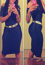 Casual Black Plain Boat Neck Off Shoulder Backless Bodycon Club Mini Dress