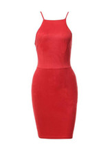 Casual Halter Off Shoulder Bodycon Mini Dress