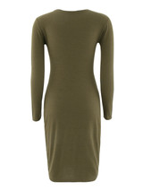 Casual Glitter Slip Sexy Solid Color Bodycon Dress