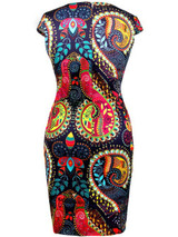 Casual Round Neck Printed Fantastic Bodycon Dress